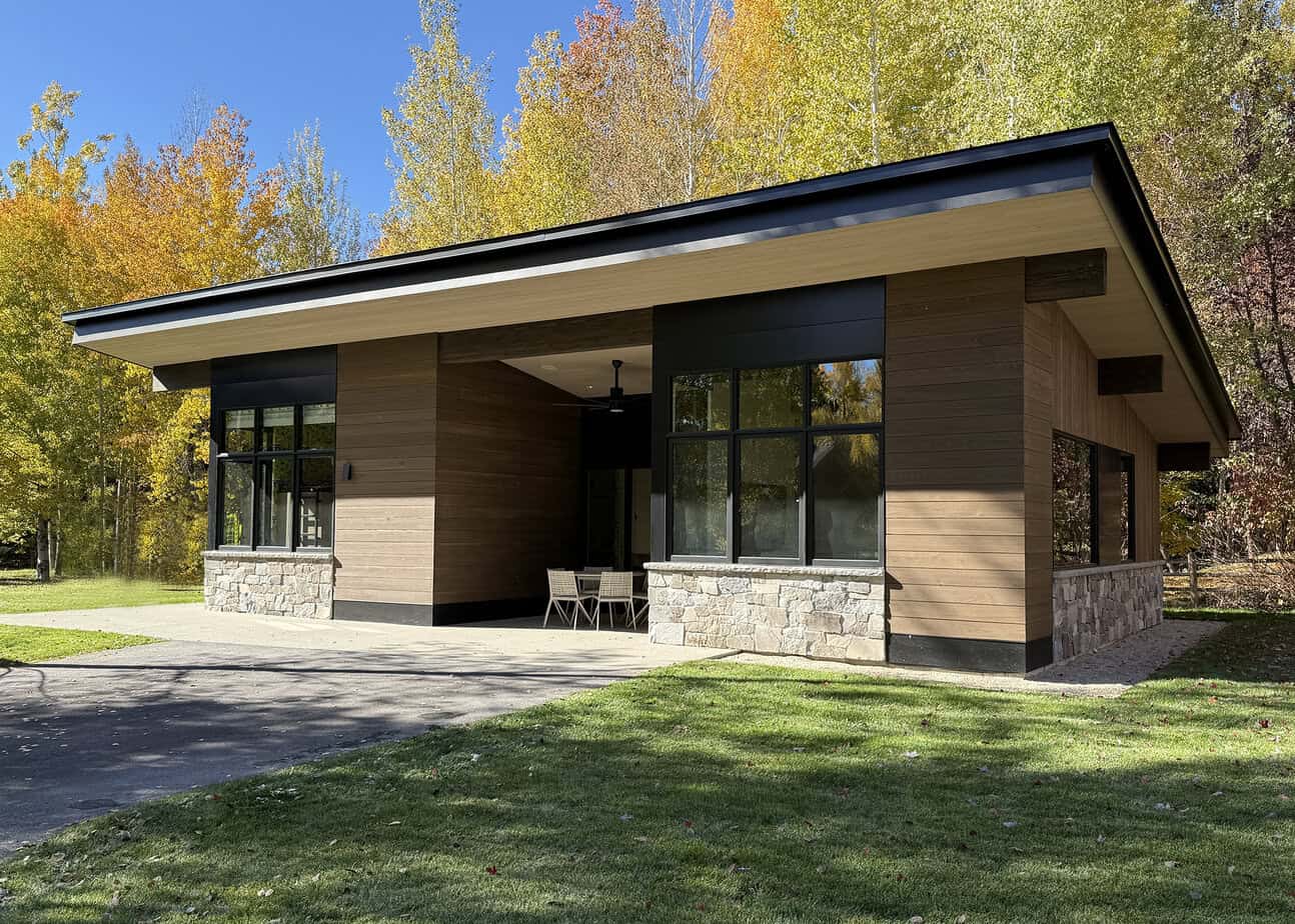 Laughlin ADU Basketball Pavilion | HP Architects | Ketchum Idaho